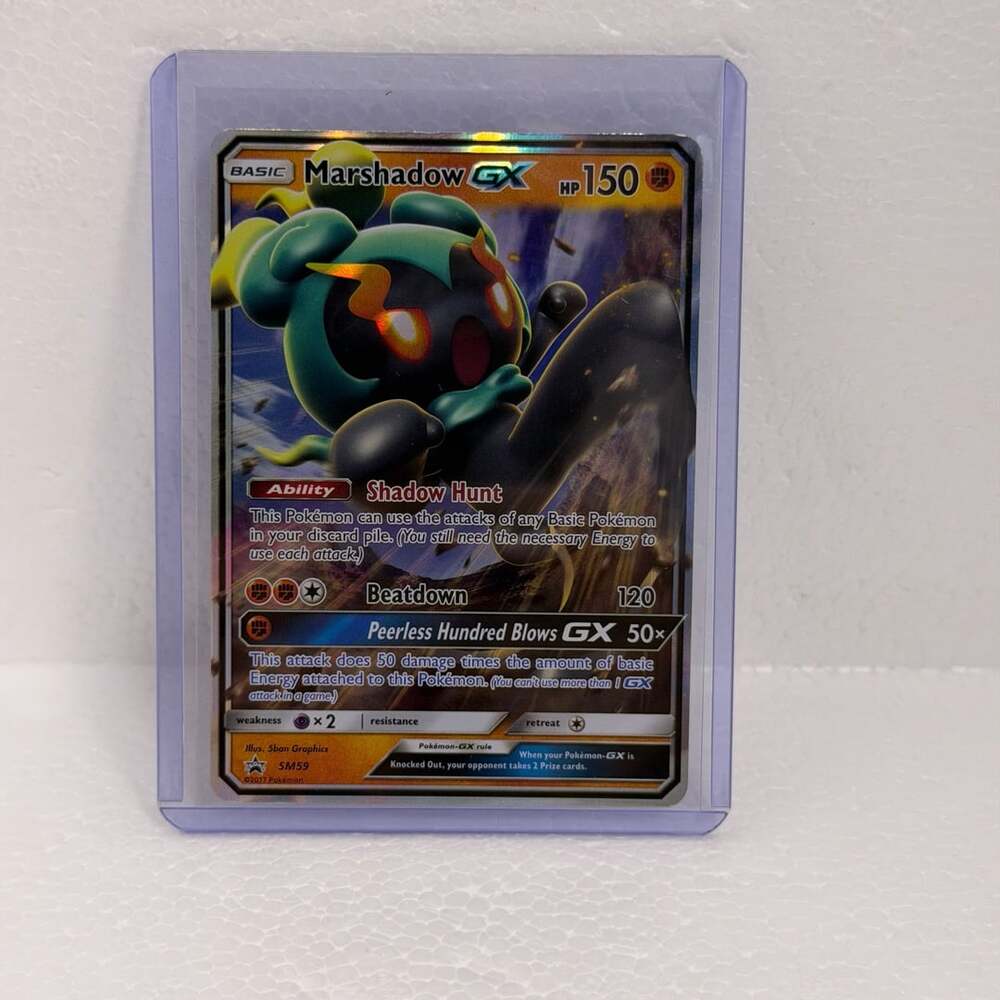 Pokemon Marshadow GX SM59 Promo Holo Card